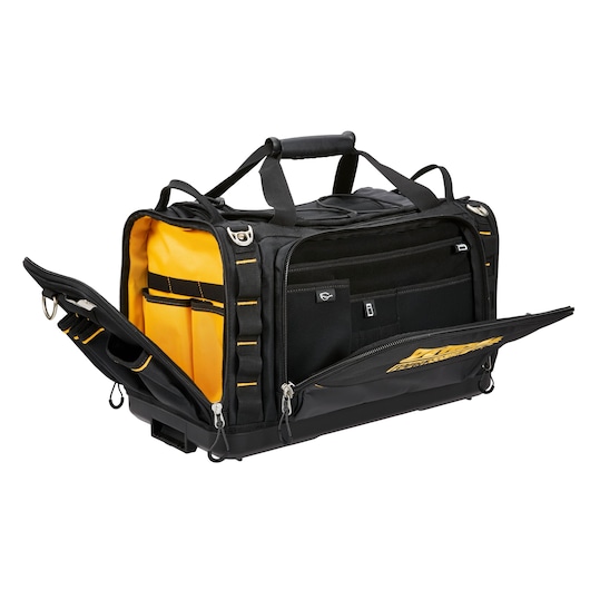 TOUGHSYSTEM 11 inch Half Width Tool Bag open TOUGHSYSTEM 11 inch Half Width Tool Bag open